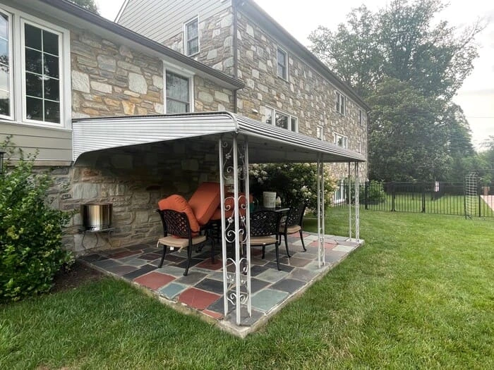 Residential Hardscape and Drainage project in Rydal, PA